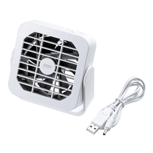 USB-TOY71W / USB磁石付き扇風機(ホワイト)