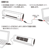 USB-TOY75W / USB横型扇風機（ホワイト）