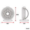 USB-TOY80BK / USB扇風機（ブラック）