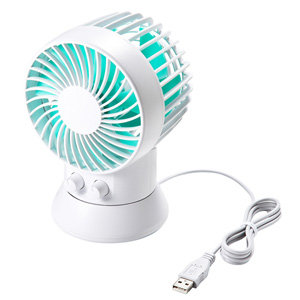 USB-TOY88WG / USB扇風機(ツイン羽根タイプ・ホワイト/グリーン)