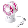 USB-TOY88WP USB扇風機(ツイン羽根タイプ・ホワイト/ピンク) USB-TOY88WP / USB扇風機(ツイン羽根タイプ・ホワイト/ピンク)