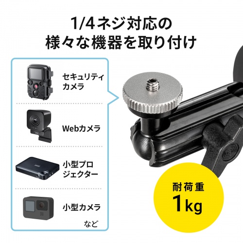 VEH-CMMG1 / マグネット取付け式カメラマウント（短アーム）