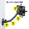 VEH-TBMG2 マグネット取付け式タブレットホルダー(長アーム) VEH-TBMG2 / マグネット取付け式タブレットホルダー(長アーム)