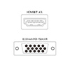 VGA-CVHD1 HDMI信号VGA変換コンバーター VGA-CVHD1 / HDMI信号VGA変換コンバーター