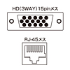 VGA-EXAVL2 / AVエクステンダー（送信機・2分配）