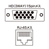 VGA-EXAVL8 AVエクステンダー(送信機・8分配) VGA-EXAVL8 / AVエクステンダー(送信機・8分配)