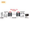 VGA-EXDP DisplayPortエクステンダー VGA-EXDP / DisplayPortエクステンダー