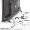 VGA-EXHDC / USB Type-CーHDMI変換エクステンダー（4K対応）