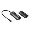 VGA-EXHDC / USB Type-CーHDMI変換エクステンダー（4K対応）