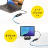 VGA-EXHDC / USB Type-CーHDMI変換エクステンダー（4K対応）