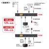 VGA-EXHDPOC / HDMIエクステンダー(4K対応・120m延長）