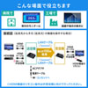 VGA-EXHDPOER PoE対応HDMI分配エクステンダー(受信機) VGA-EXHDPOER / PoE対応HDMI分配エクステンダー(受信機)