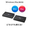 VGA-EXKVMDPU KVMエクステンダー(DisplayPort・USB用) VGA-EXKVMDPU / KVMエクステンダー(DisplayPort・USB用)
