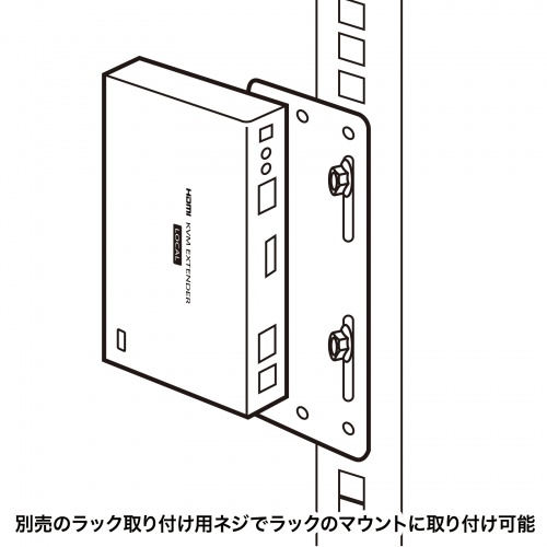 VGA-EXKVMHU2 / KVMエクステンダー（HDMI・USB用）