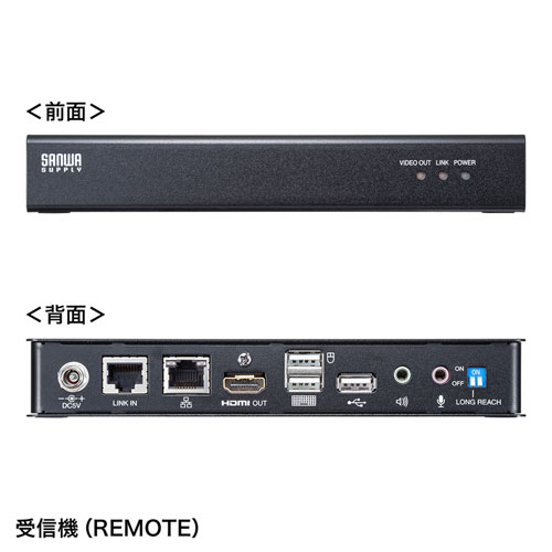 VGA-EXKVMHU / KVMエクステンダー（HDMI・USB用）