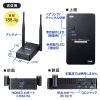 VGA-EXWHD11 ワイヤレスHDMIエクステンダー(据え置きタイプ・セットモデル) VGA-EXWHD11 / ワイヤレスHDMIエクステンダー(据え置きタイプ・セットモデル)