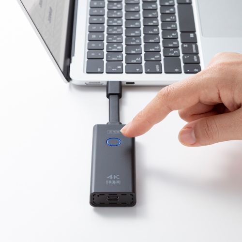 VGA-EXWHD12CSET / 4K対応ワイヤレスHDMIエクステンダー（Type-C送信機2台・収納BOXセット）