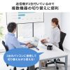 VGA-EXWHD12CSET / 4K対応ワイヤレスHDMIエクステンダー（Type-C送信機2台・受信機1台・収納BOXセット）