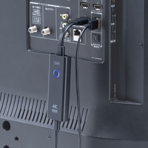 VGA-EXWHD12SET / 4K対応ワイヤレスHDMIエクステンダー（HDMI送信機2台・収納BOXセット）