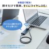 VGA-EXWHD12TX / 4K対応ワイヤレスHDMIエクステンダー（送信機のみ）