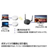 VGA-EXWHD6C ワイヤレスHDMIエクステンダー(USB3.1 Type-C接続用) VGA-EXWHD6C / ワイヤレスHDMIエクステンダー(USB3.1 Type-C接続用)