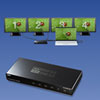VGA-HDRSP4 4K/60Hz・HDR対応HDMI分配器(4分配) VGA-HDRSP4 / 4K/60Hz・HDR対応HDMI分配器(4分配)