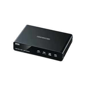 VGA-HDSP2K / 3D対応HDMI分配器(2分配)