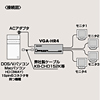 VGA-HR4 / モニタ4分配器