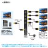 VGA-UHDSP4 4K2K対応HDMI分配器(4分配) VGA-UHDSP4 / 4K2K対応HDMI分配器(4分配)