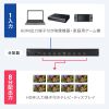 VGA-UHDSP8 / 4K2K対応HDMI分配器（8分配）
