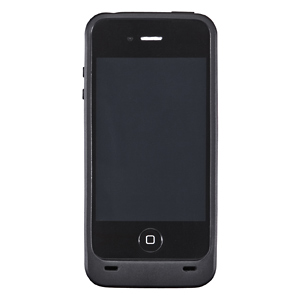 WLC-IPH11BK / ワイヤレス充電レシーバーケース（iPhone 4S・4専用・ブラック）