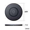 WLC-PAD16BK ワイヤレス充電パッド(5W) WLC-PAD16BK / ワイヤレス充電パッド(5W)