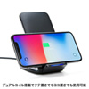 WLC-STN13BK ワイヤレス充電スタンド WLC-STN13BK / ワイヤレス充電スタンド