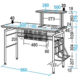WT-110 / パソコンデスク