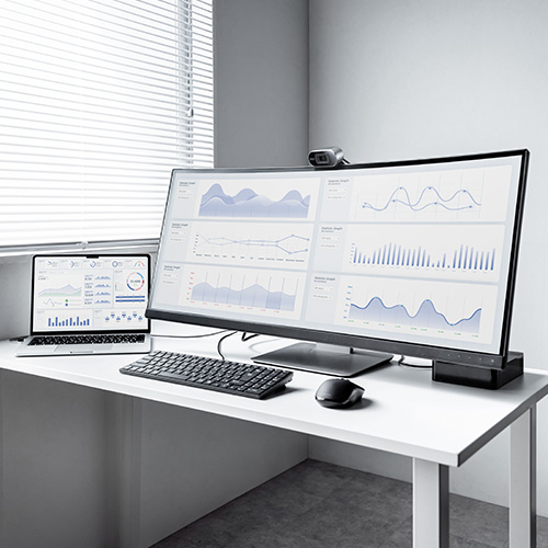 ウルトラワイドモニターに対応