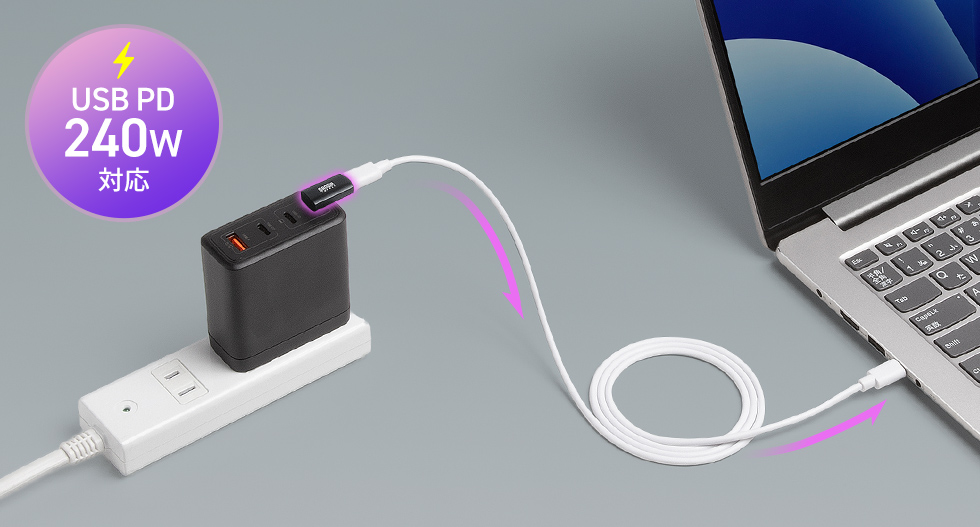 USB Power Delivery対応
