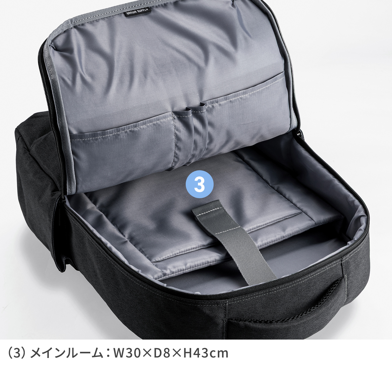 メインルームの寸法