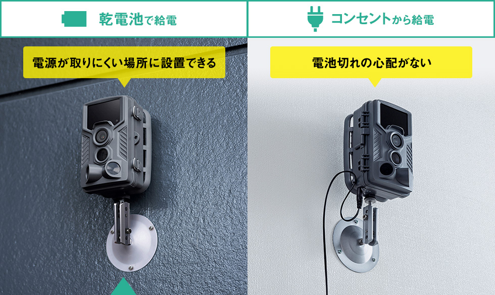 CMS-SC03GY【トレイルカメラ】暗闇でも撮影できる赤外線センサー内蔵の