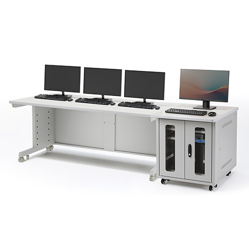 eデスクとの設置に