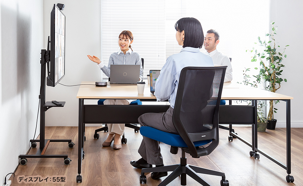 Amazon.co.jp: サンワサプライ 32～55型対応ロータイプ