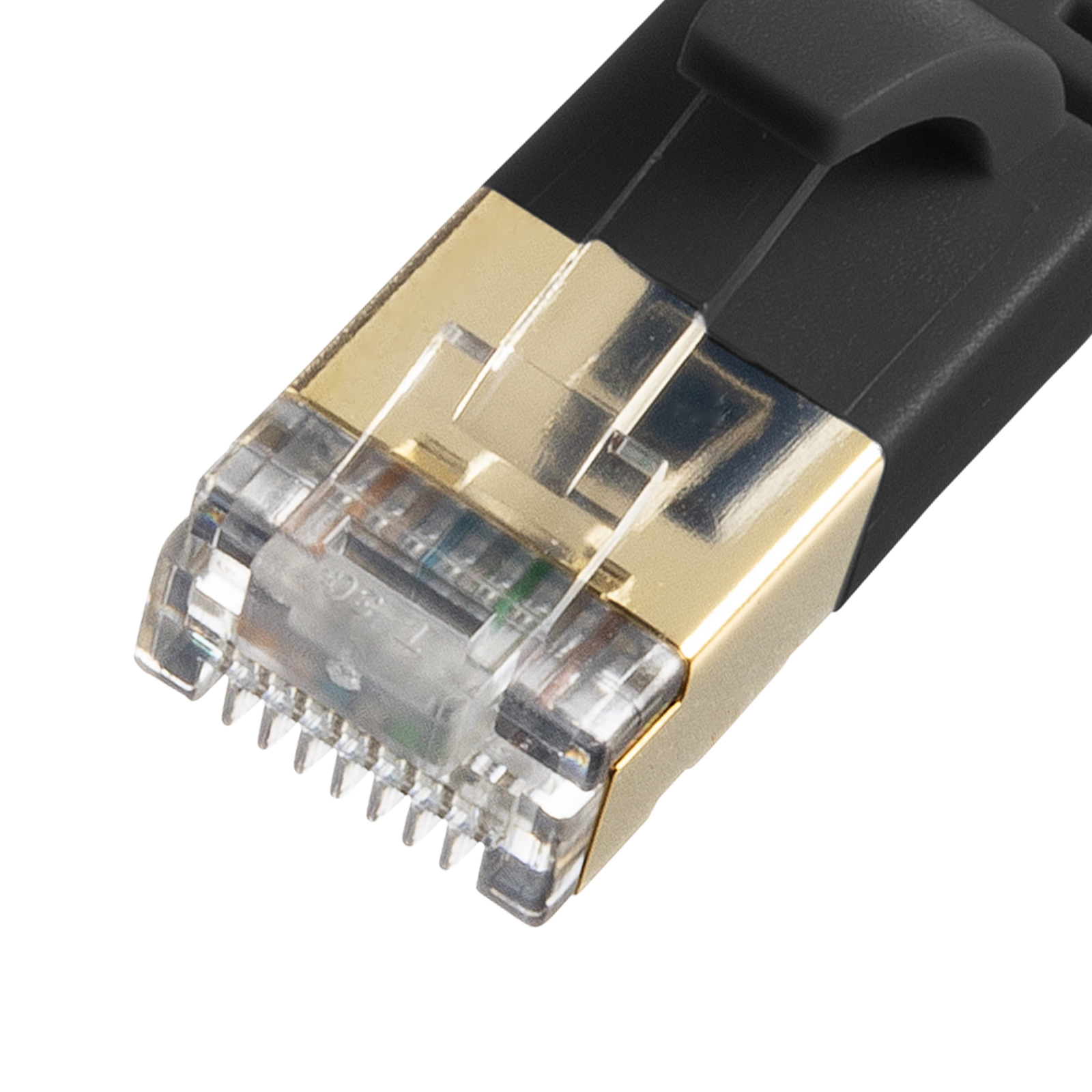 金メッキシールドプラグ採用