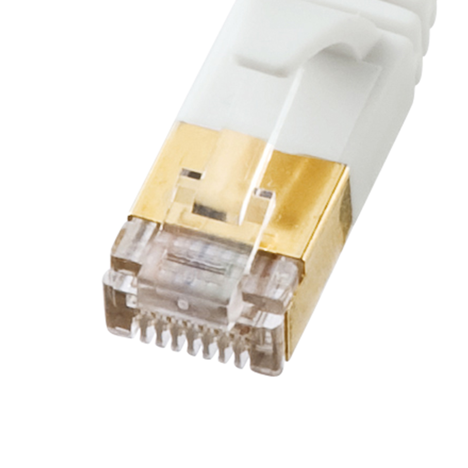 金メッキシールドプラグ採用