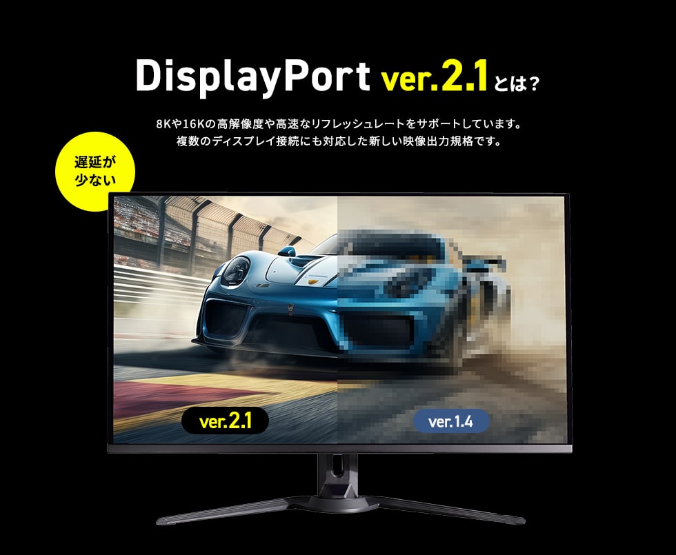 DisplayPort ver.2.1とは