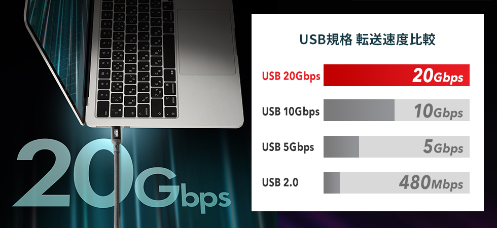 20Gbpsの説明画像