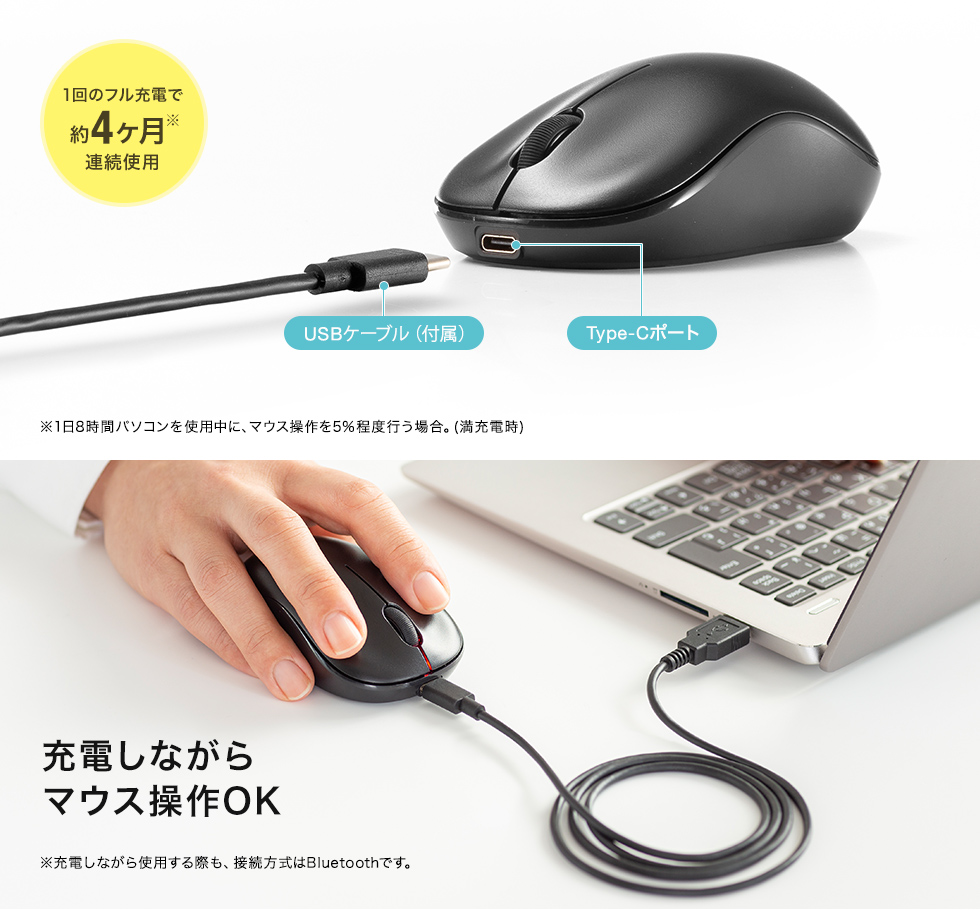繰り返し使える充電式
