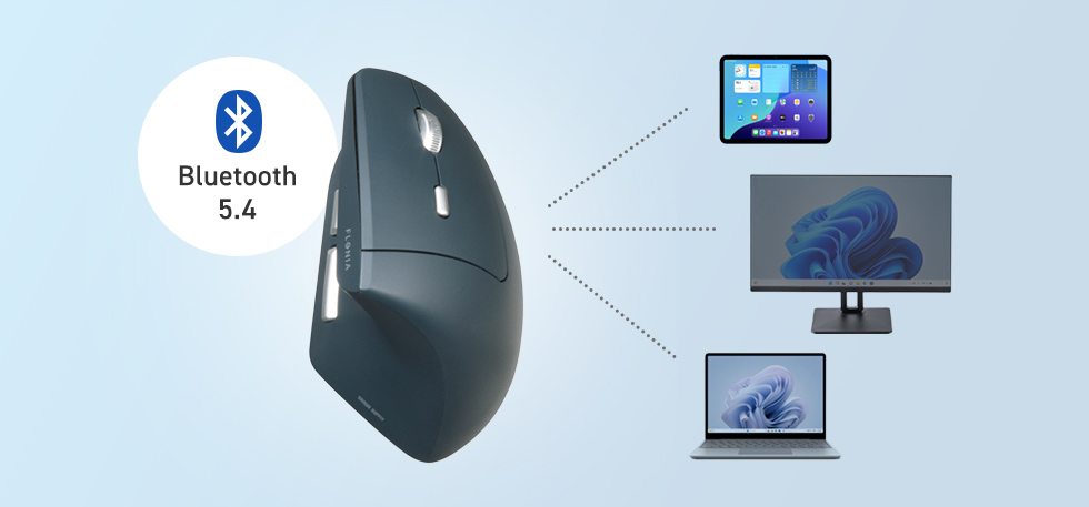 Bluetooth・2.4GHzワイヤレスの選べる2つの接続方法