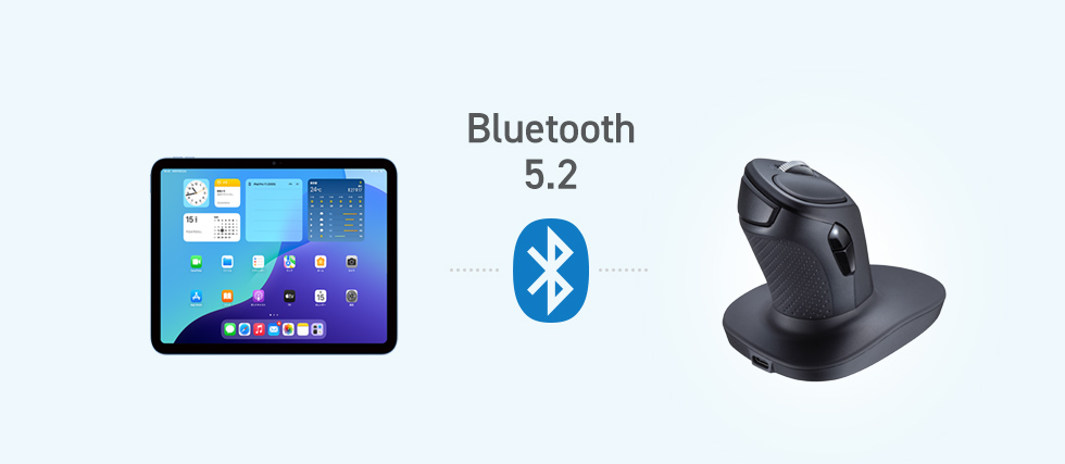 Bluetooth・2.4GHzワイヤレスの選べる2つの接続方法