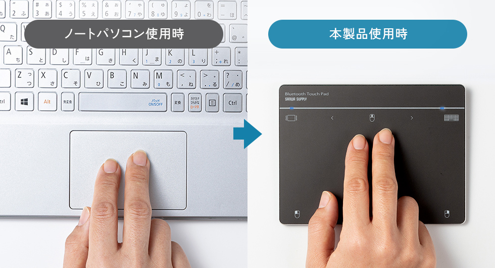 ノートパソコンと同じ使用感をデスクトップでも