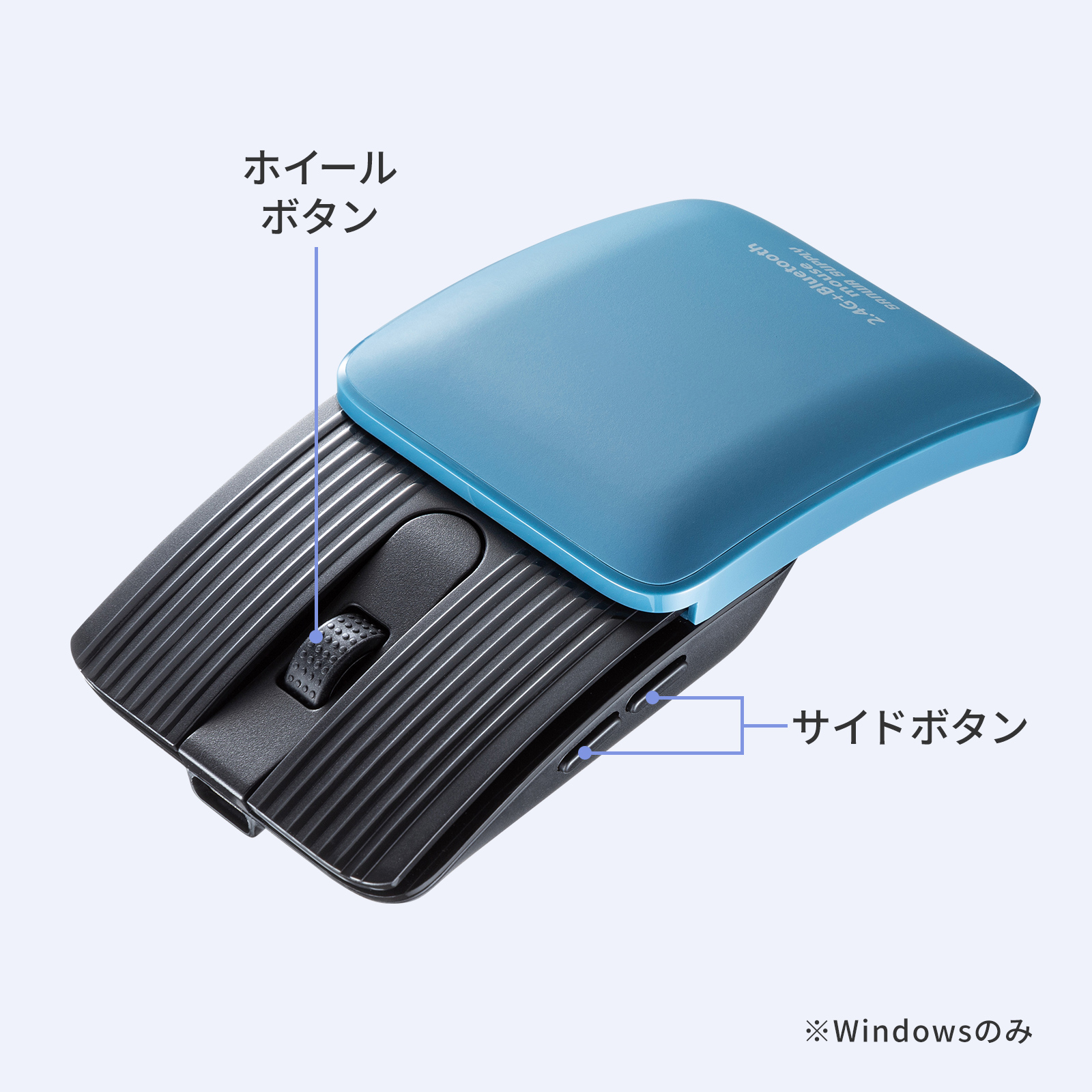 ボタン割り当て機能付き