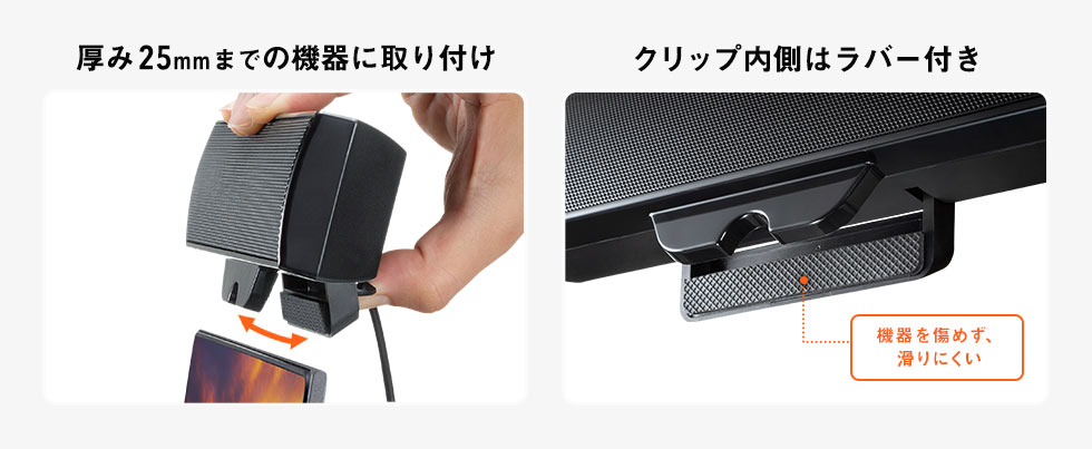 サンワサプライ MM-SPU17BK USBサウンドバースピーカー お買い得 - PC